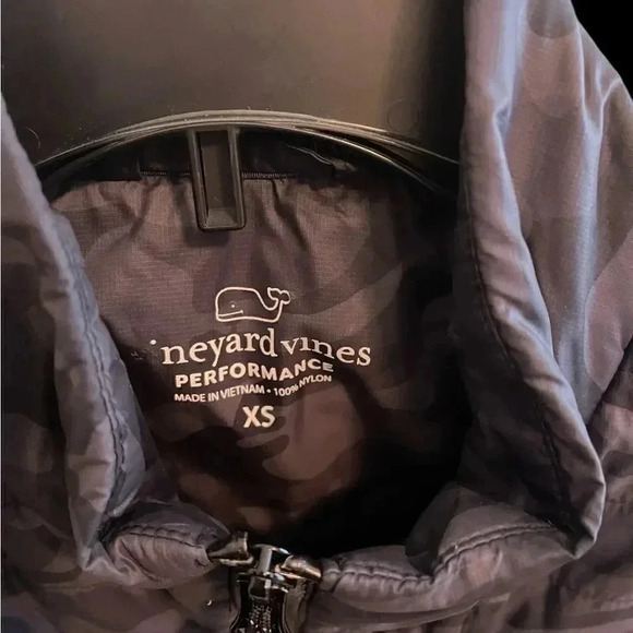 Vineyard Vines Blue Camo Vest - Picture 2 of 5